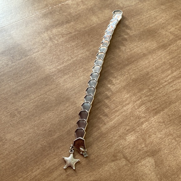 Disney Couture The Little Mermaid Ariel Scale Charm Silver Tone Bracelet & Charm - Picture 5 of 16